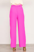 Ultra Pink Pintuck Wide Leg Trouser
