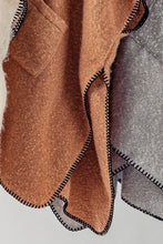 Camel Kate Open Front Fleece Kimono