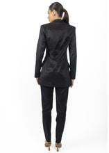 Meghan Cutout Black Women's Blazer