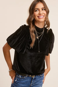 Black Darlene Top