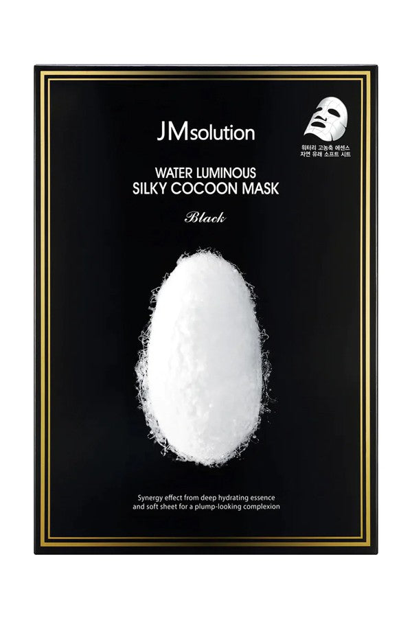 Silky Cocoon Mask Black 10pcs