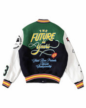 Green The Future Is Yours Varsity Jacket