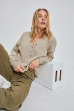 Oatmeal The Hannah Sweater