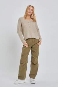 Oatmeal The Hannah Sweater