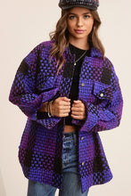 Violet Combo Combo Peyton Jacket
