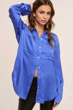 Royal Blue Hazel Shirt