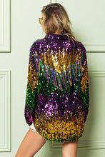 Mardi Gras Fringe Mardi Gras Sequin Top