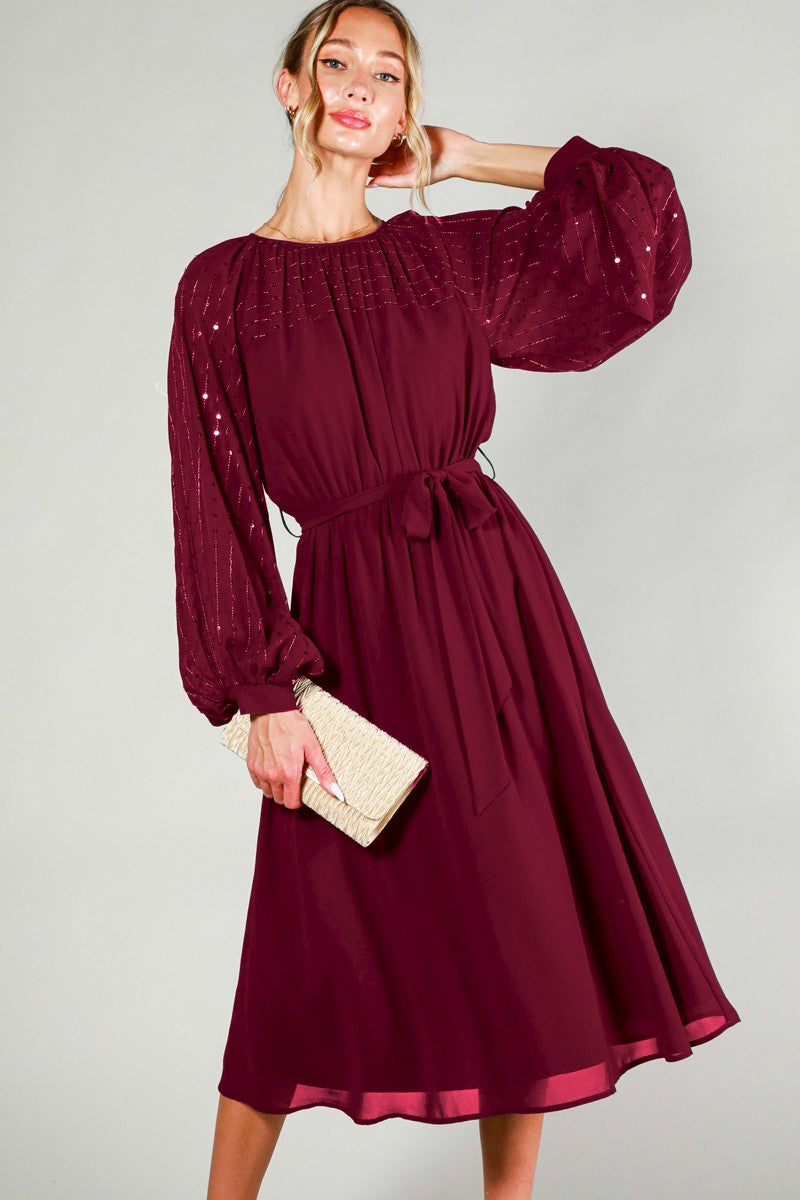 knee length dresses for ladies Shiny V-neck Burgundy Sequins Prom Dresses Long Sheath Evening Dresses,MP607 main image 1