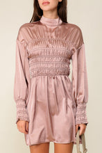 Blush Smocking Detail Dress