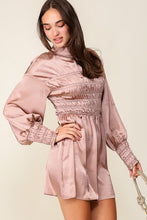 Blush Smocking Detail Dress