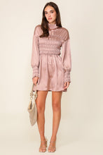 Blush Smocking Detail Dress