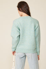 Sage Multi Color Flower Sweater