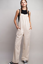 Oatmeal Button Detailed Corduroy Overall
