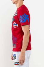 Red First Never Last Racking Patches Tee