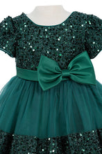 Hunter Green Baby Dress