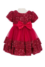 Burgundy Baby Dress