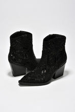 Black 3 Colors Booties