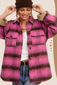 Brown Pink Camille Jacket
