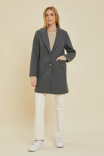 Spruce Button Detail Coat