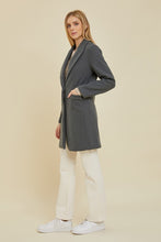 Spruce Button Detail Coat