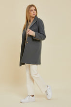 Spruce Button Detail Coat