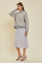 Grey Chunky Knit Sweater