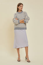 Grey Chunky Knit Sweater