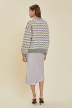 Grey Chunky Knit Sweater