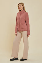 Marsala Zip-Up Jacket