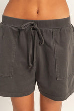 Black Sleeveless Crew Neck Top And Shorts Set