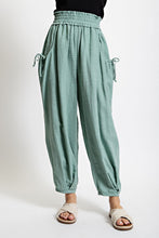 Mint Voluminous Relaxed Fit Pant