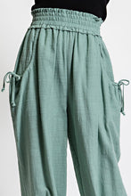 Mint Voluminous Relaxed Fit Pant