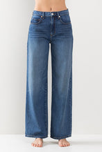 High Rise Wide Leg In Medium Wash