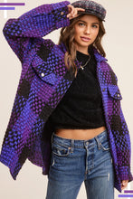 Violet Combo Combo Peyton Jacket
