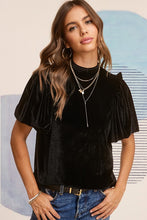 Black Darlene Top