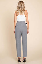 Houndstooth Blazer and High Waisted Pants Pantsuit