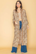 Multi Belted Long Kimono