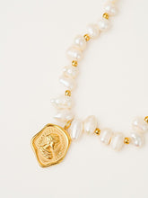 18K Gold-Plated Natural Pearl Necklace