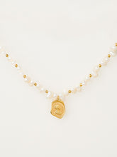 18K Gold-Plated Natural Pearl Necklace