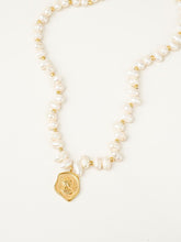 18K Gold-Plated Natural Pearl Necklace