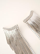 Silver-Plated Dance the Night Tassel Earrings