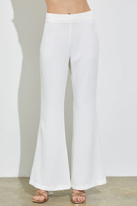 White Wide Leg Pants