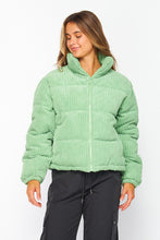 Sweet Herb Jacket Corduroy Stage Puffer Jacket