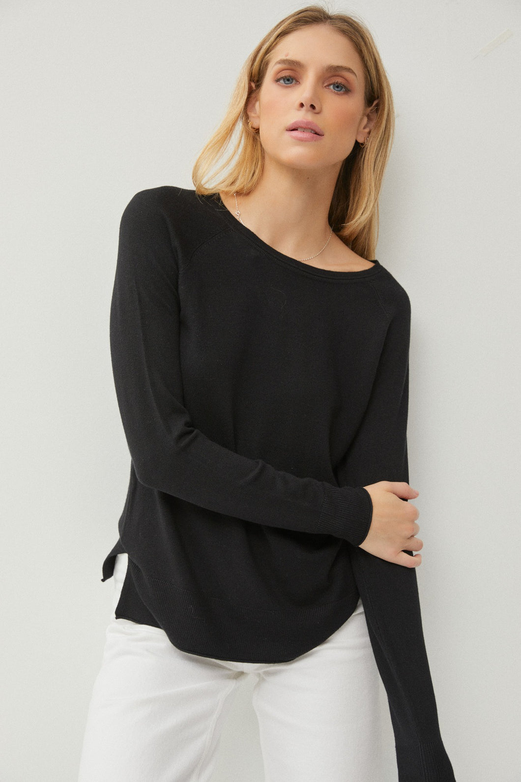 Black The Camille Sweater