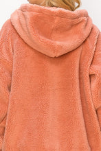 Mauve Snowfall Sherpa Jacket