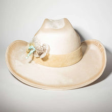 Ivory Feather Cowgirl Hat