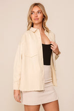Ecru Button Down Shirt