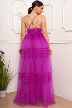 Violet Tulle Max Dress