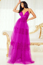 Violet Tulle Max Dress