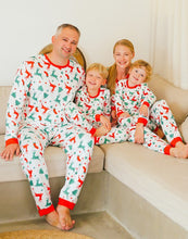 Noel White Christmas Long Sleeve Pajamas Set